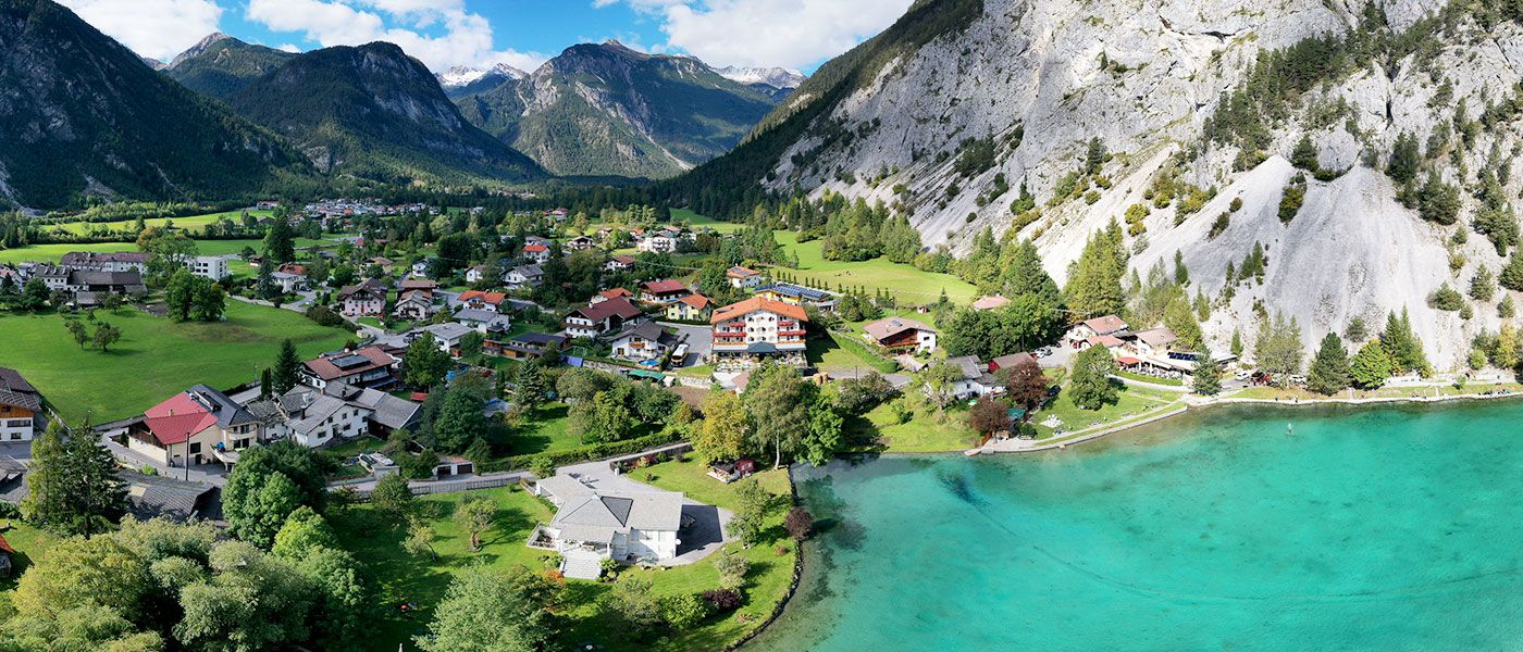 Ausblick auf den idyllischen Nassereith See