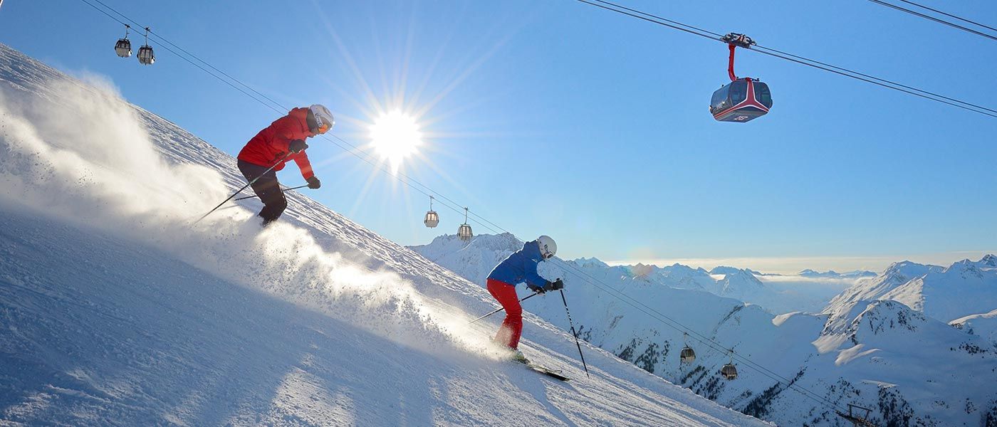 Ski area in Ischgl