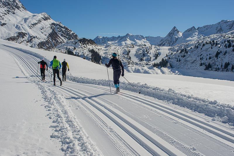 Cross-Country skiing in Nassereith und Ischgl
