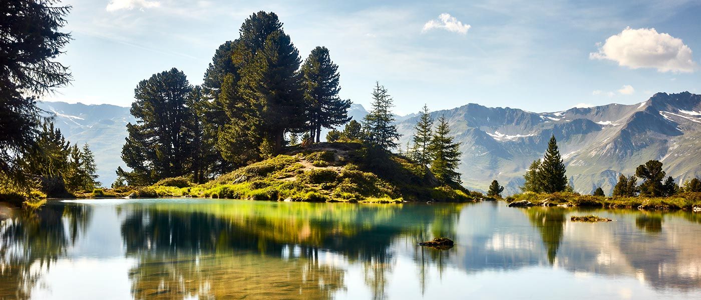 Bergli lake in Tyrol